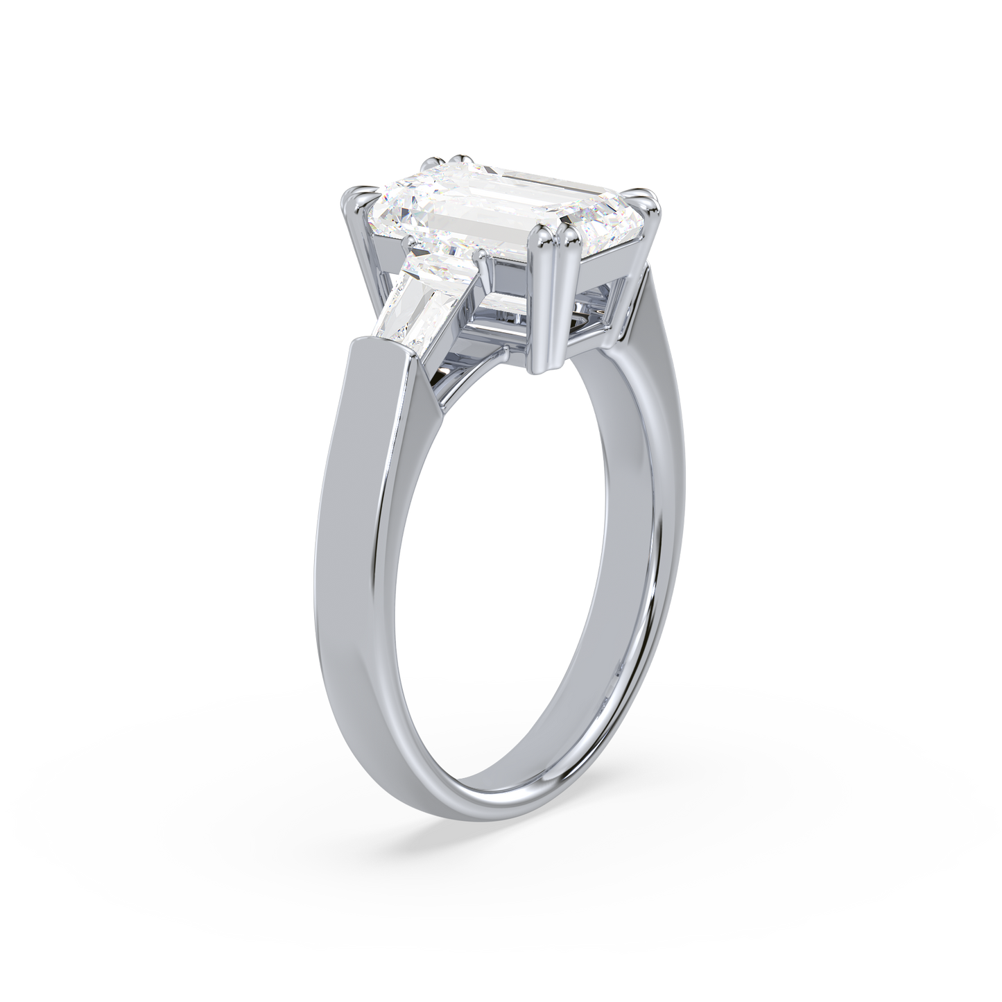 Emerald Kite Ring