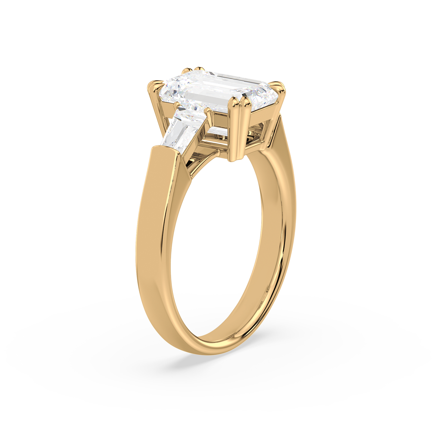 Emerald Kite Ring