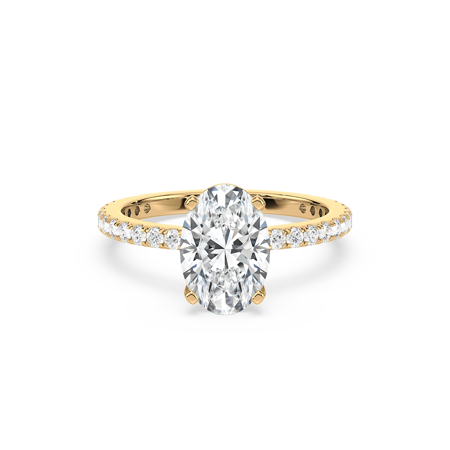 Hidden Halo Oval Radiance