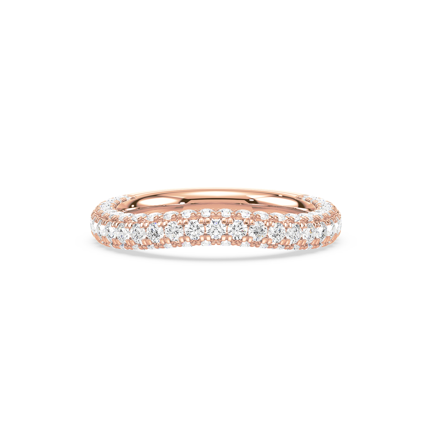Classic Round Eternity Band