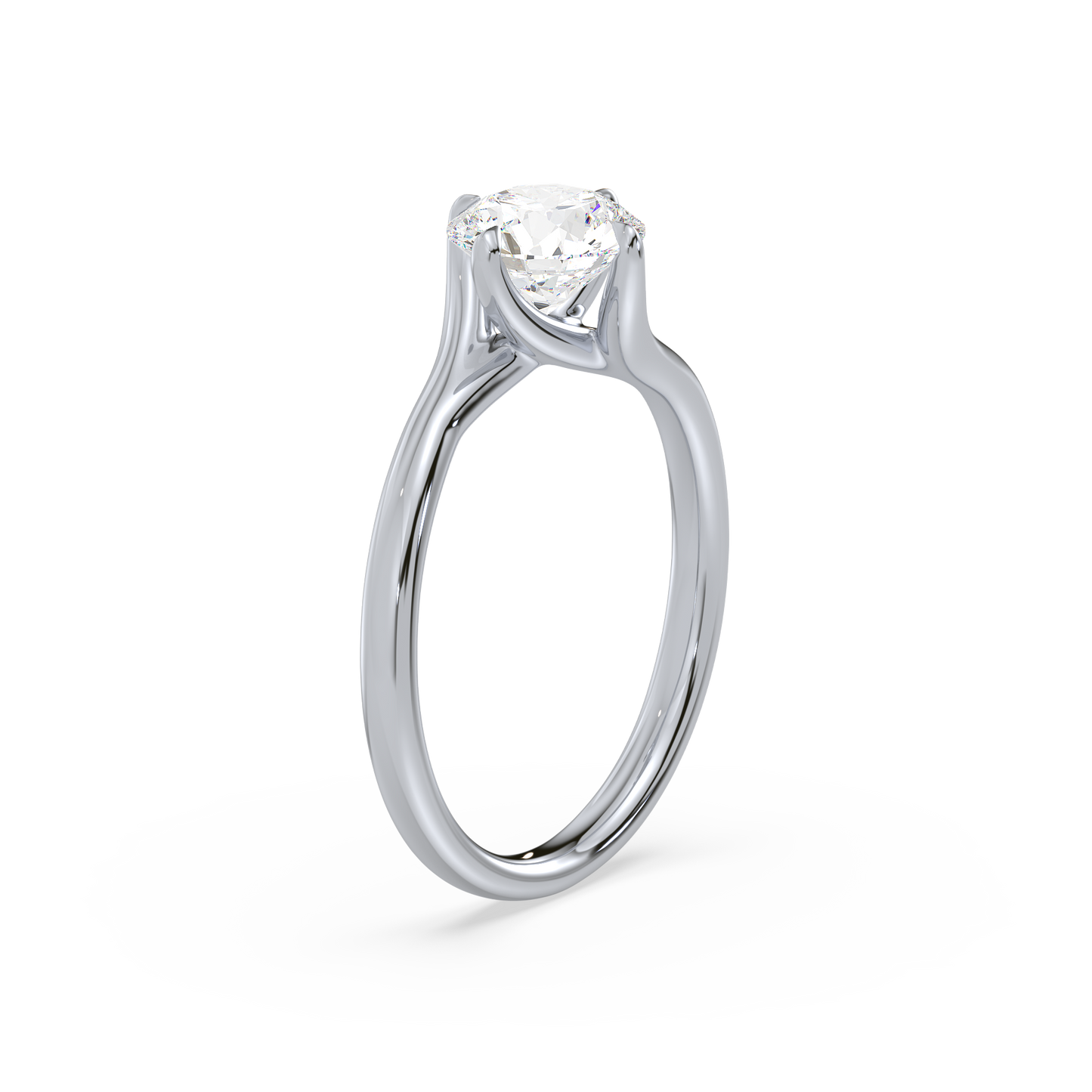 Round Elegance Solitaire Ring