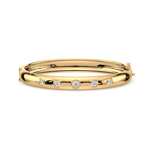 Stackable/ Eternity Bezel Bracelet