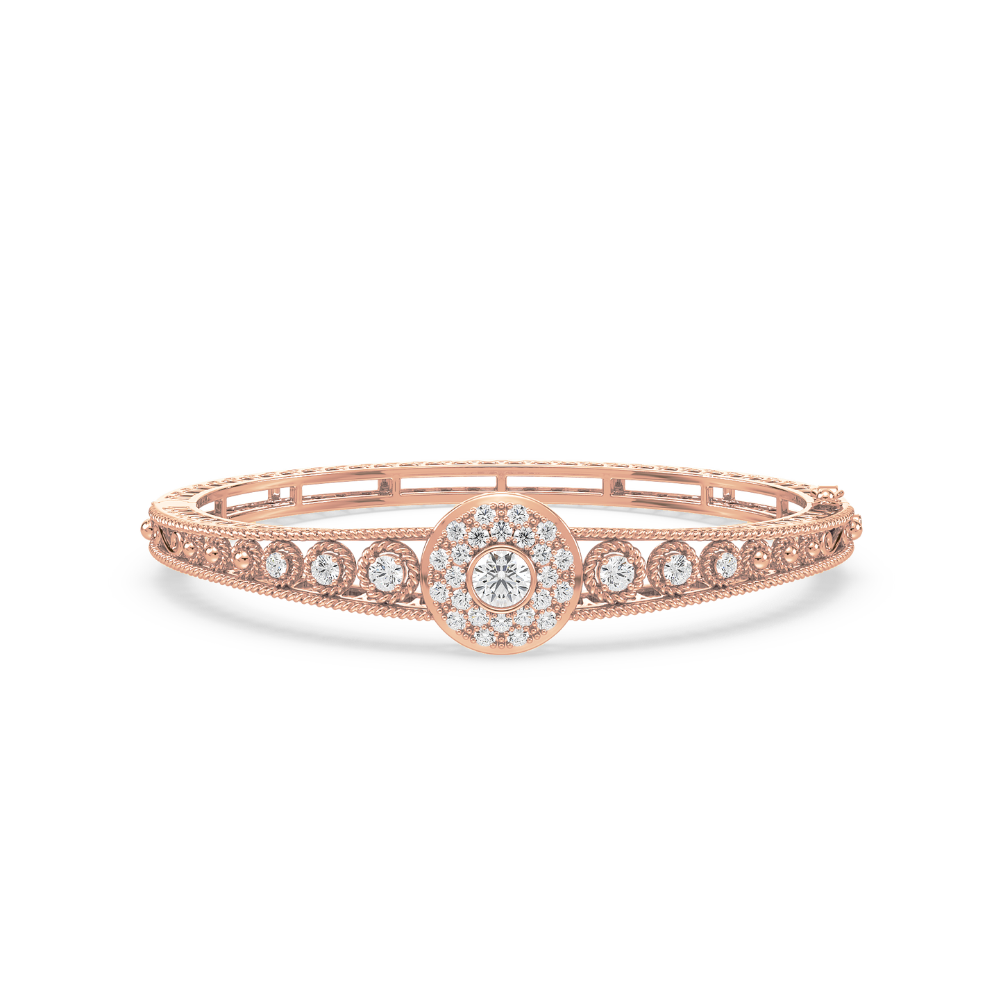 Majestic Bezel Diamond Bracelet