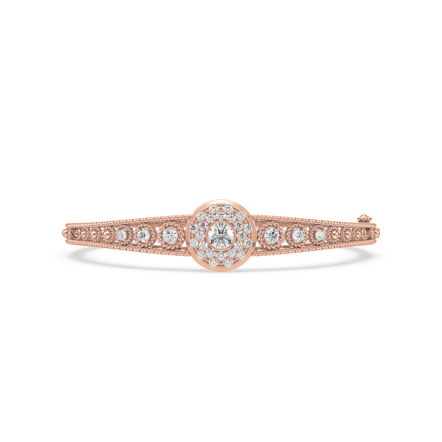 Majestic Bezel Diamond Bracelet