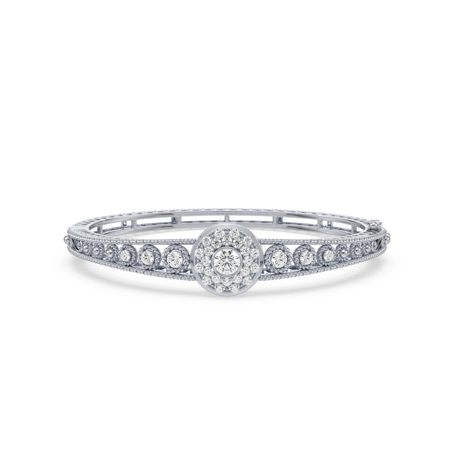Majestic Bezel Diamond Bracelet