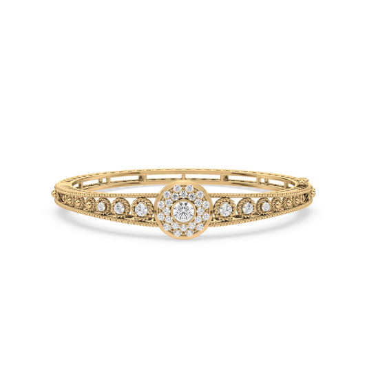 Majestic Bezel Diamond Bracelet