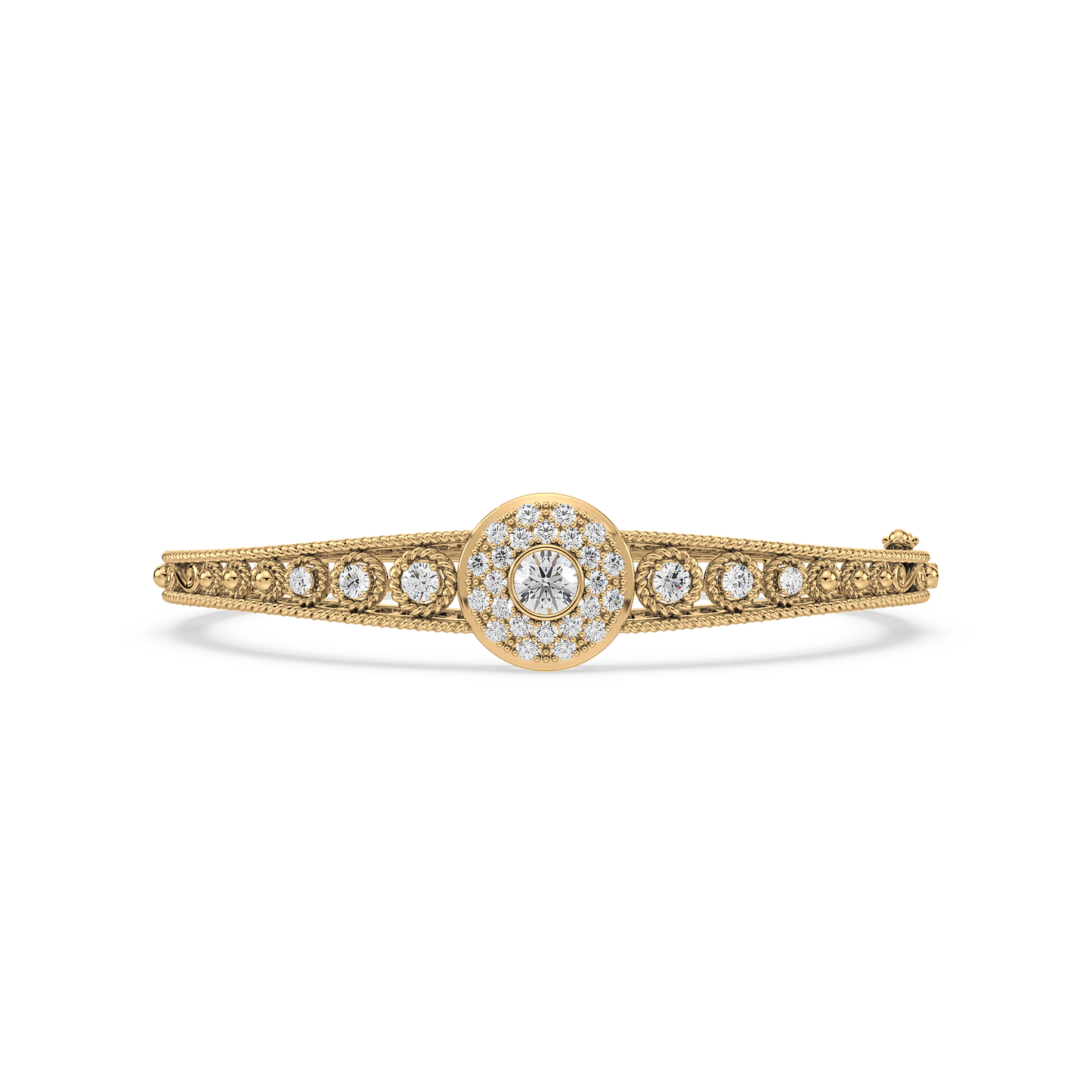 Majestic Bezel Diamond Bracelet