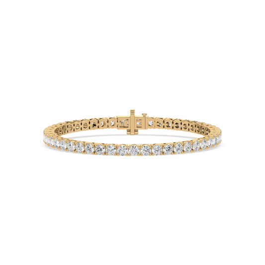 Square Luxe Tennis Bracelet