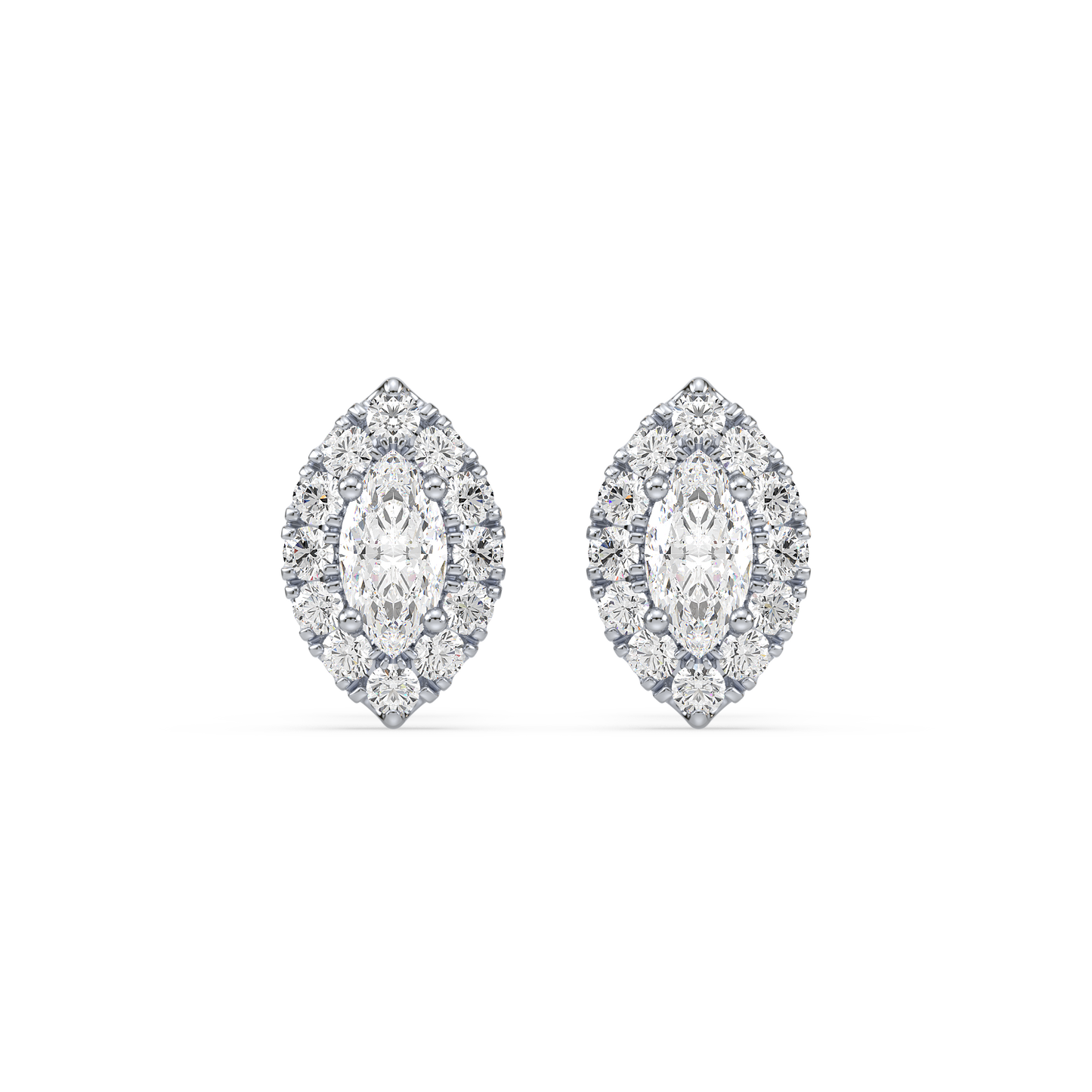 Marquise Solitaire Studs