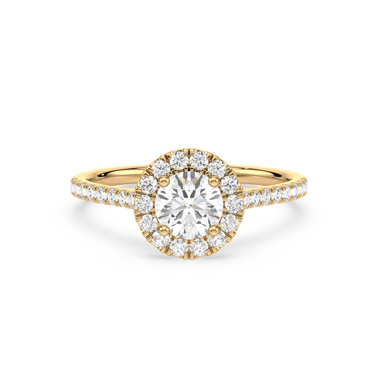 Majestic Halo Ring