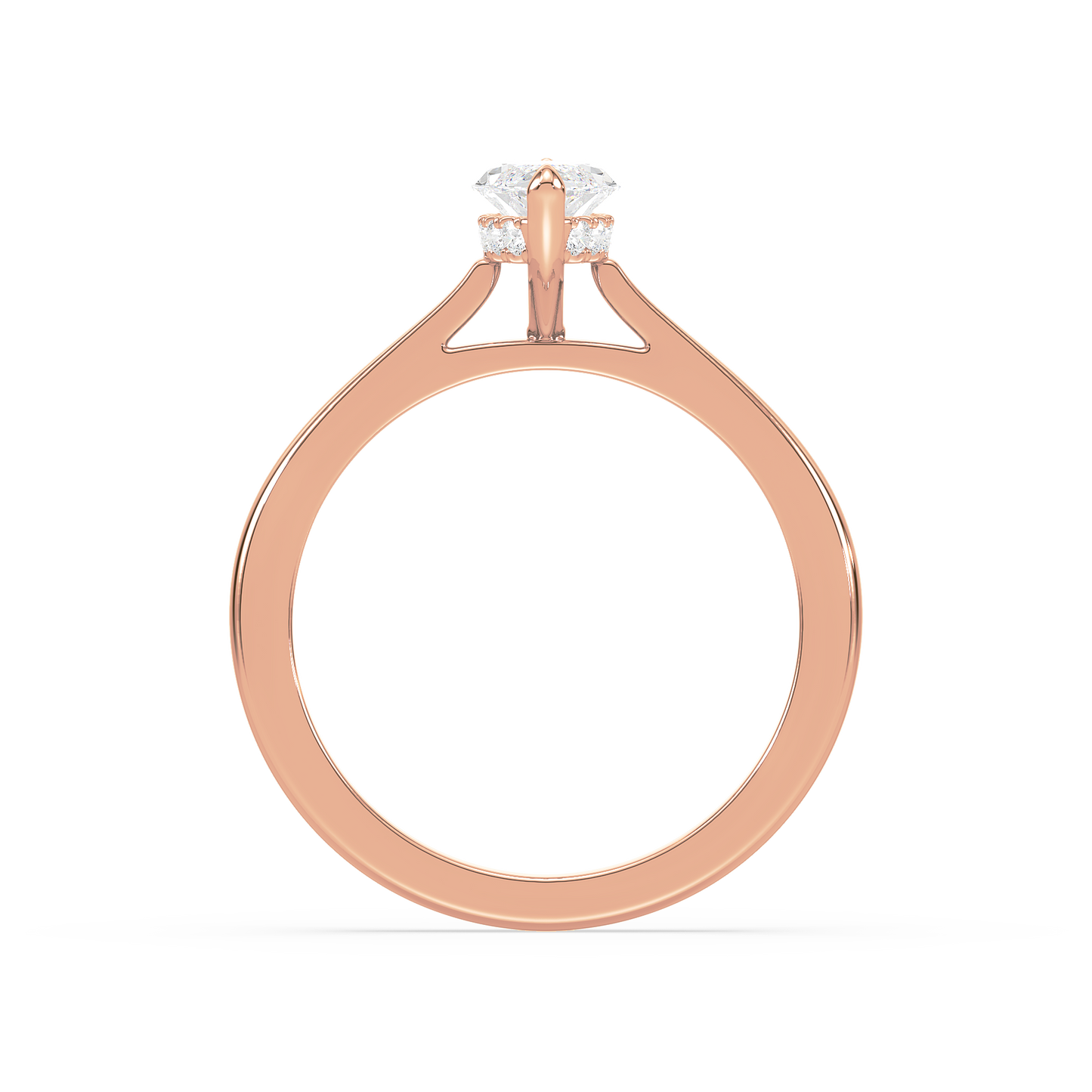 Classic Marquise Halo Ring