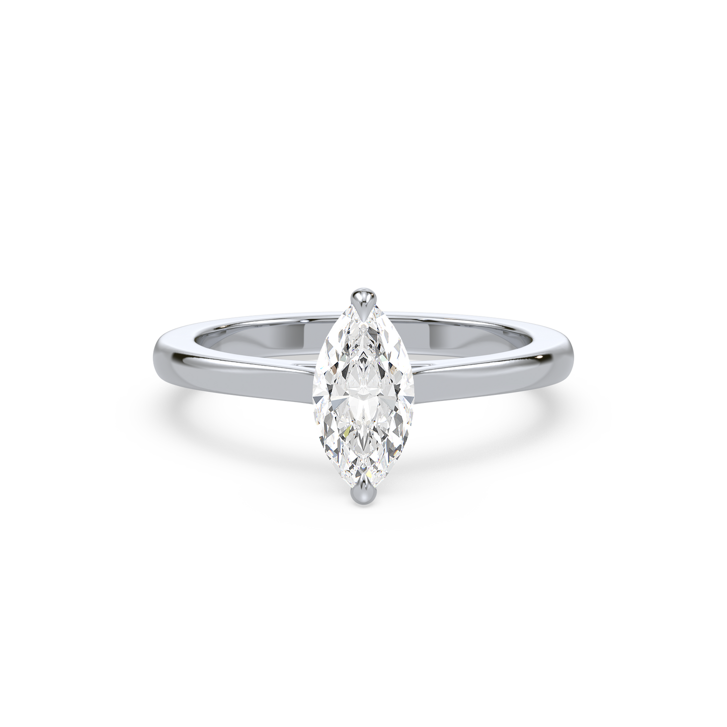 Classic Marquise Halo Ring