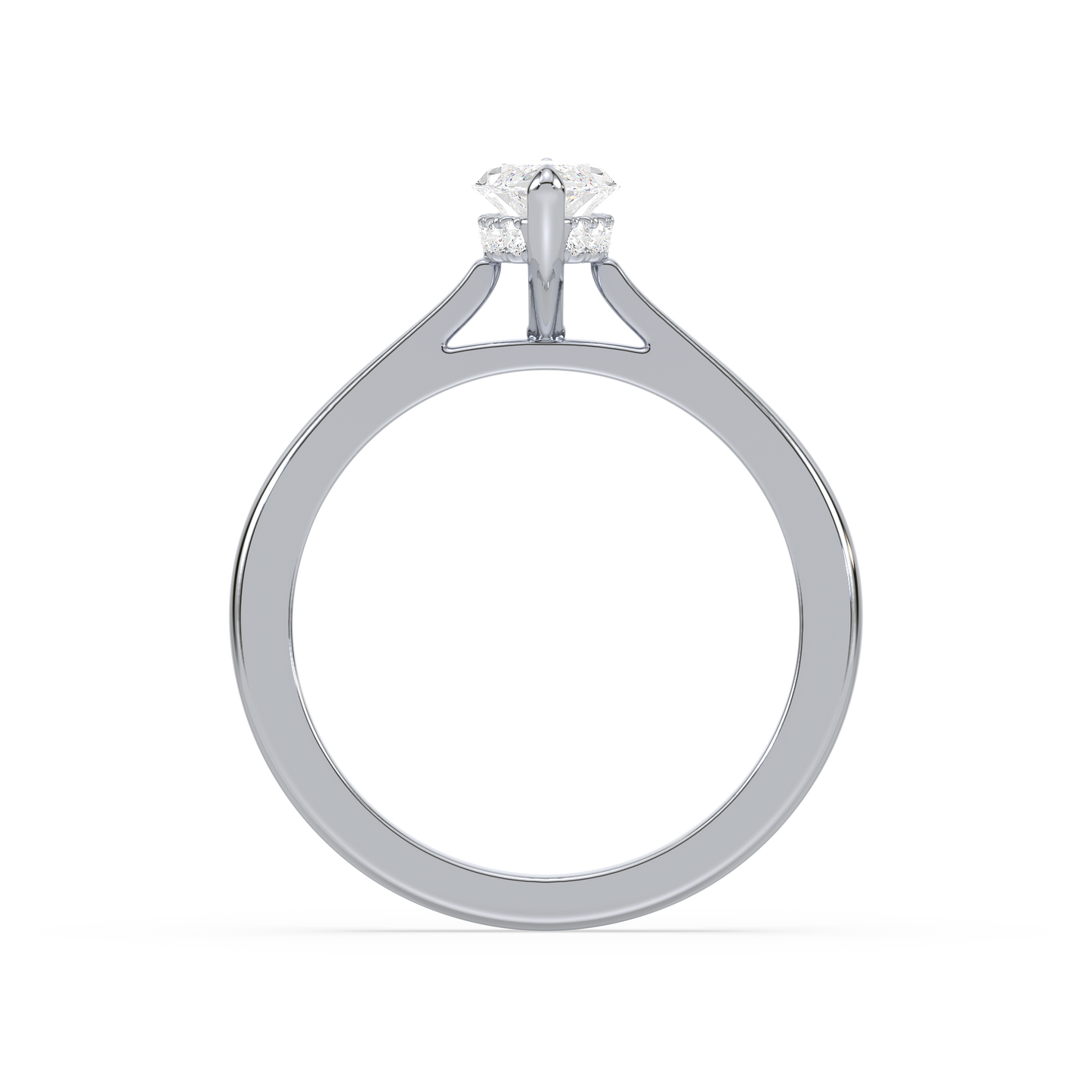 Classic Marquise Halo Ring