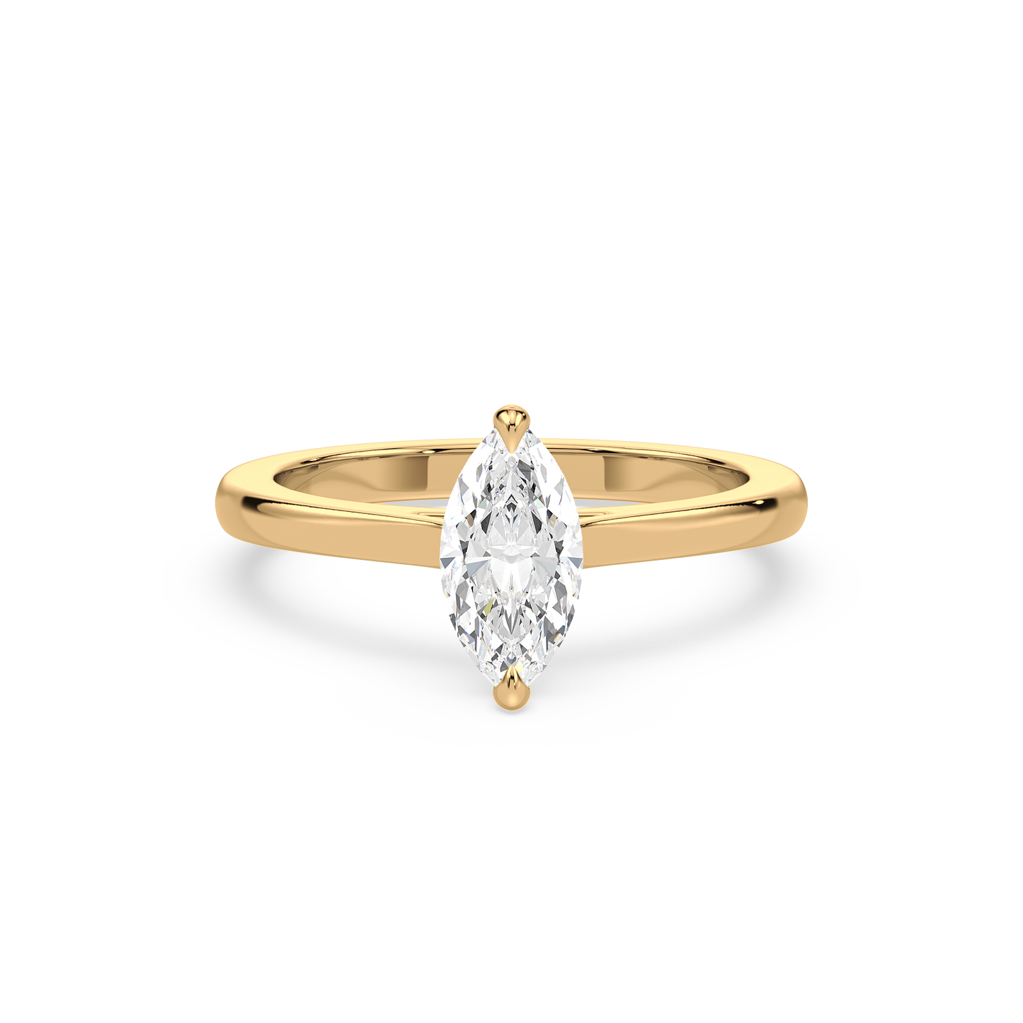 Classic Marquise Halo Ring