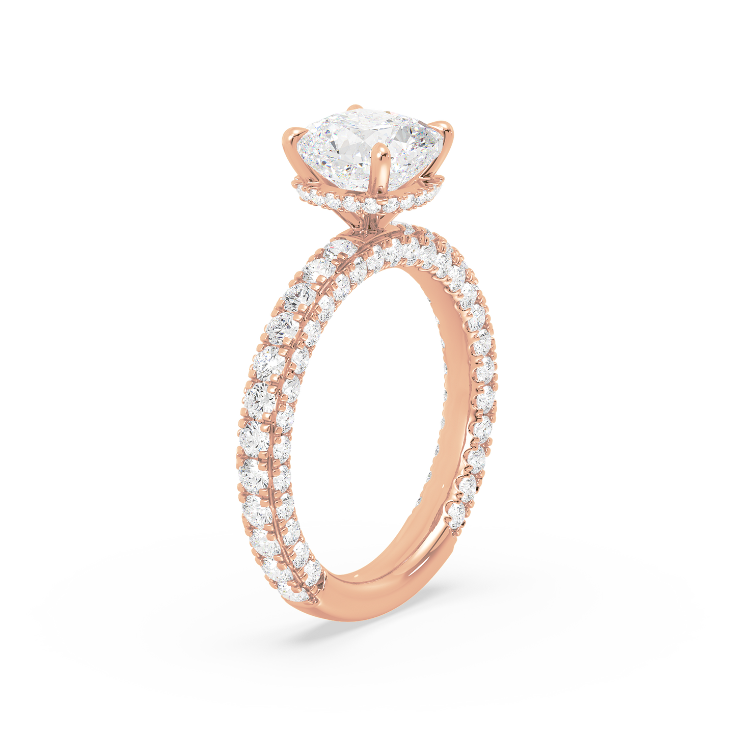 Regal Cushion Soliatire Ring
