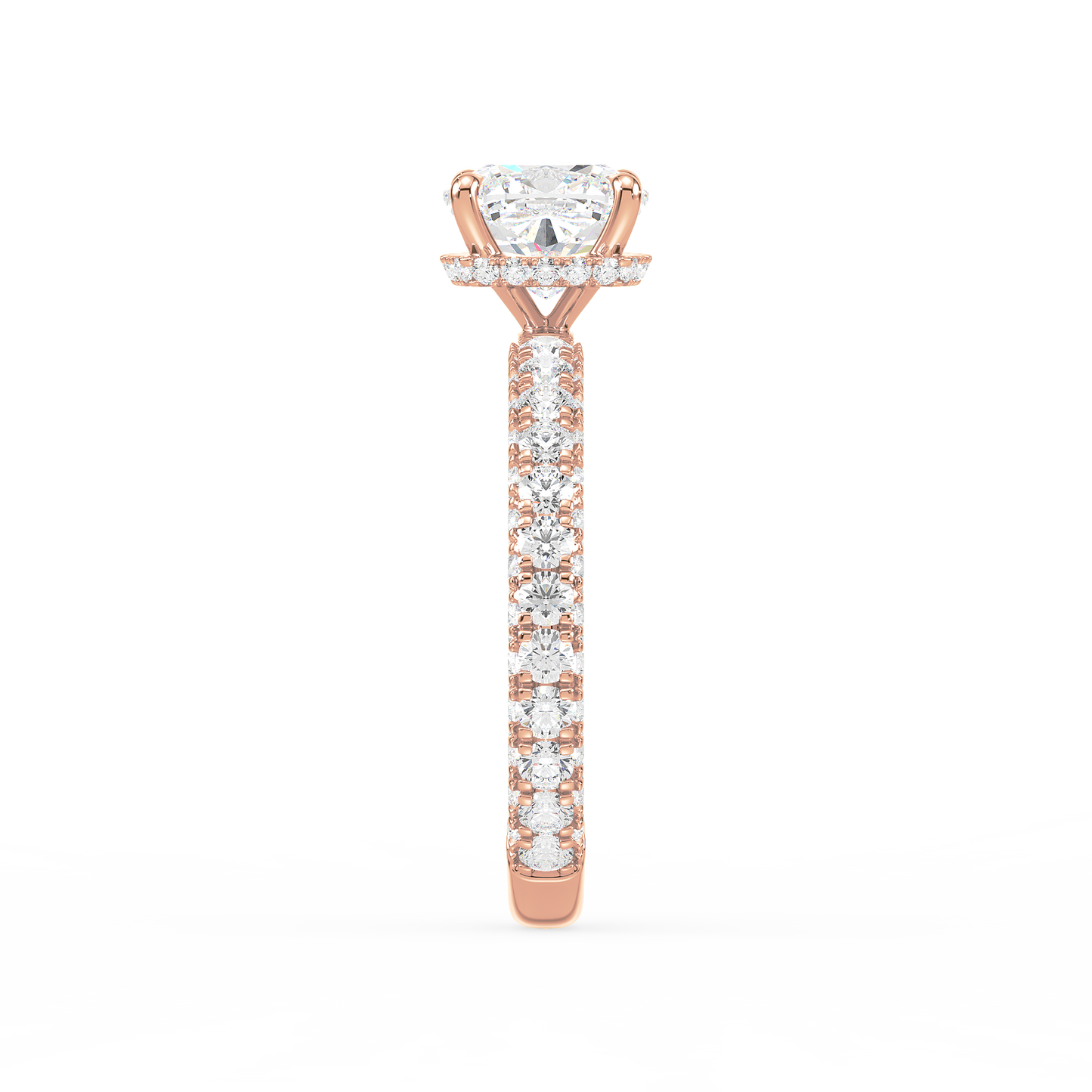Regal Cushion Soliatire Ring