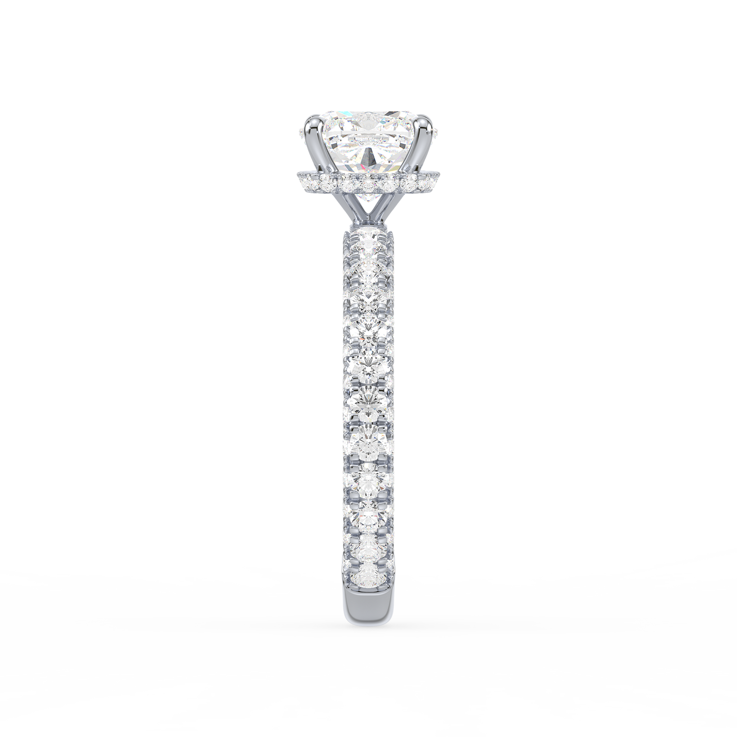 Regal Cushion Soliatire Ring