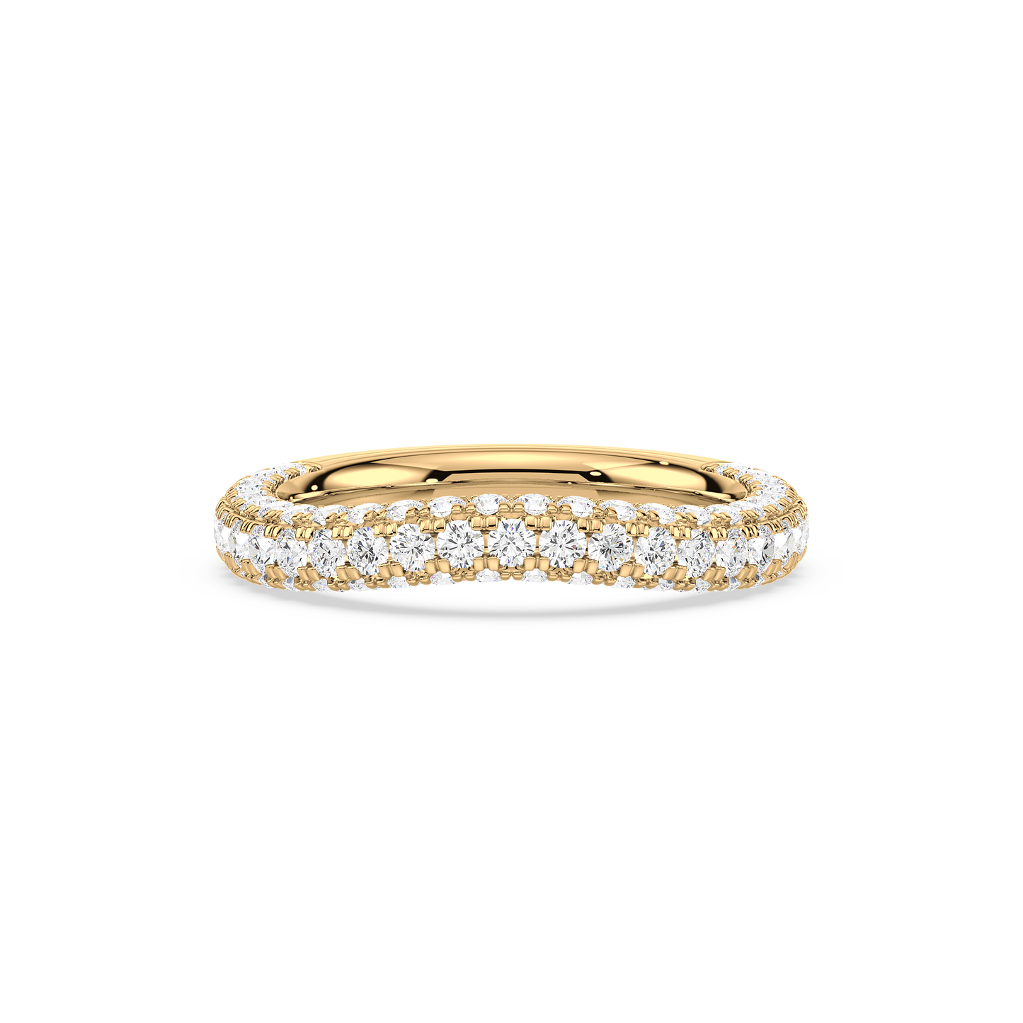 Classic Round Eternity Band